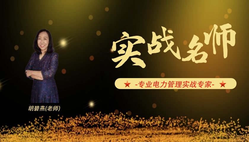 胡碧燕_专业电力管理实战专家