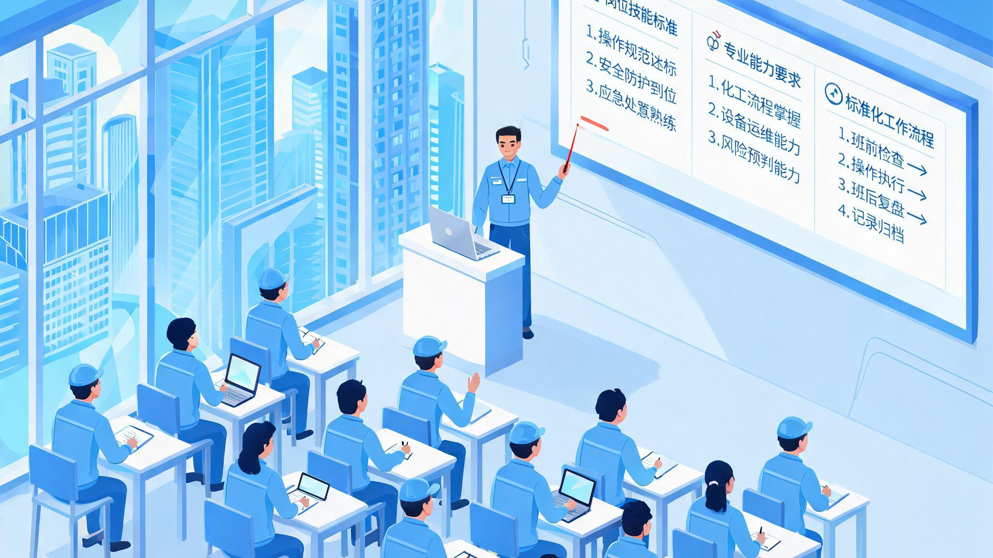 化工行业岗位技能标准大公开：你达标了吗