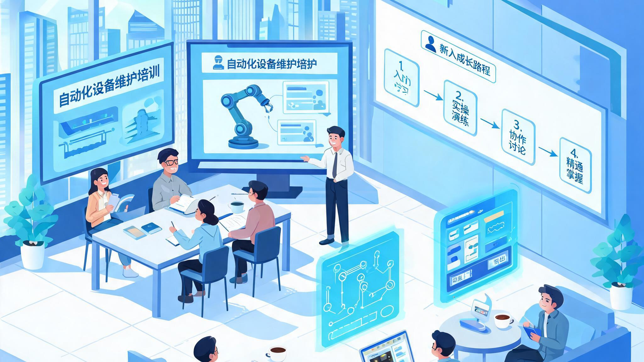 案例拆解：这套机器人/自动化动画课件让新人上手时间缩短一半
