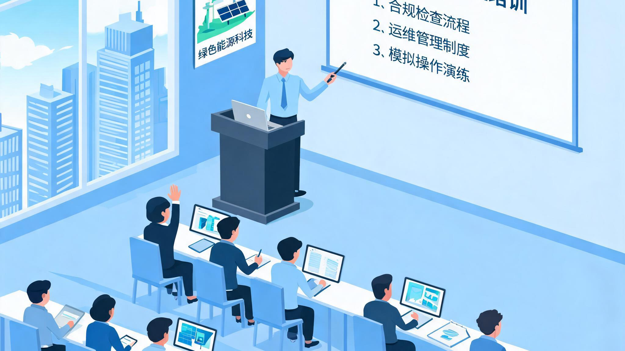 视频培训解决方案：新能源企业培训深度解析（成都企业实战）