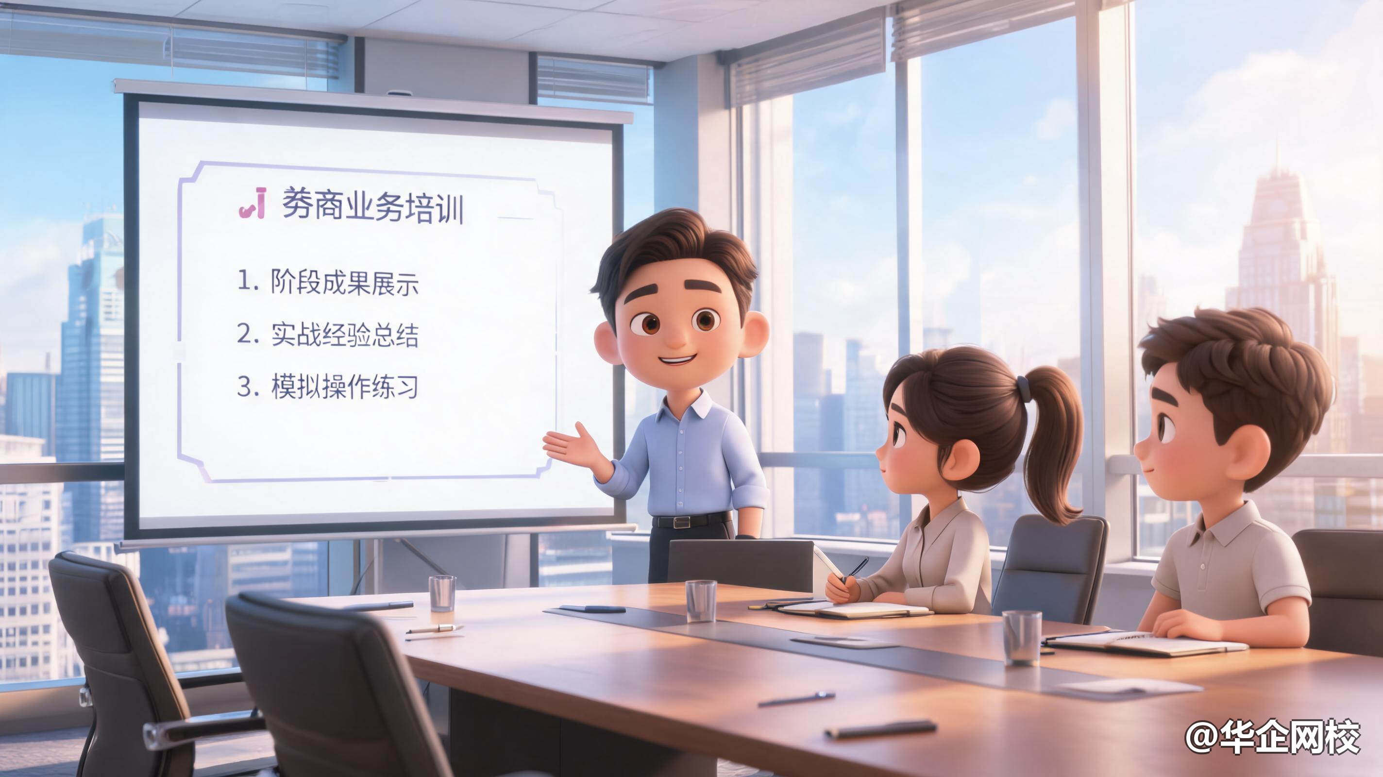 在线认证课程如何赋能证券行业培训（南京企业实战）