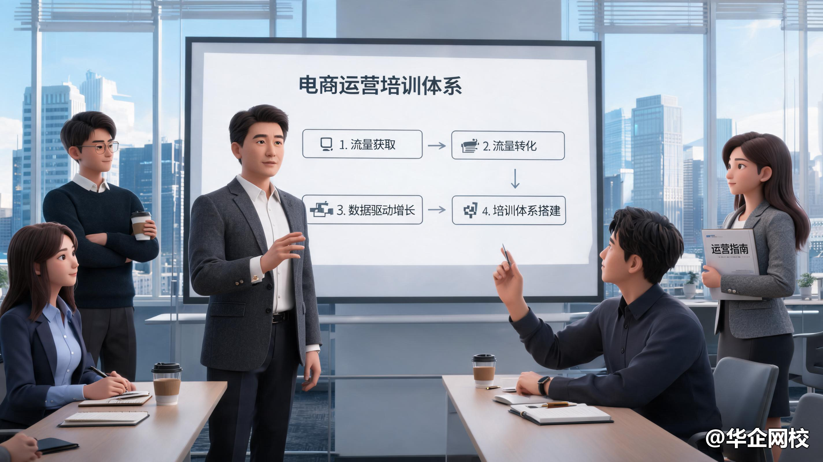 学习动画解决方案：电商企业培训深度解析（厦门企业实战）