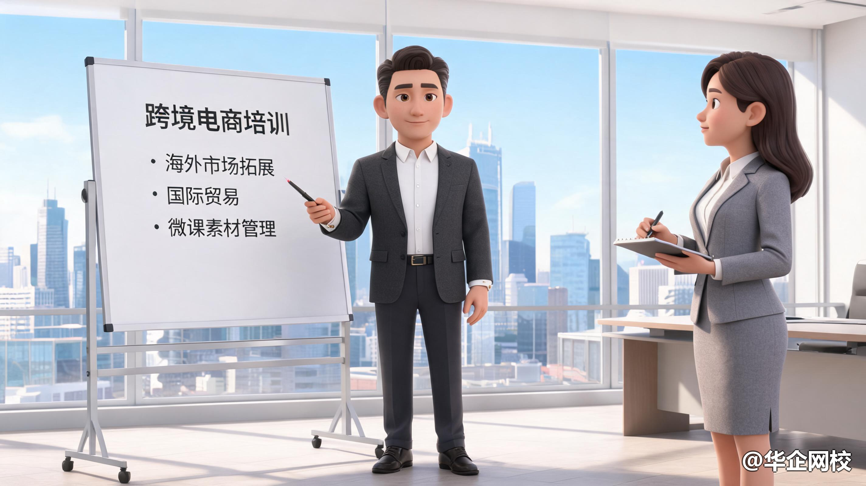 卡通教学：电商企业培训深度解析（杭州企业实战）