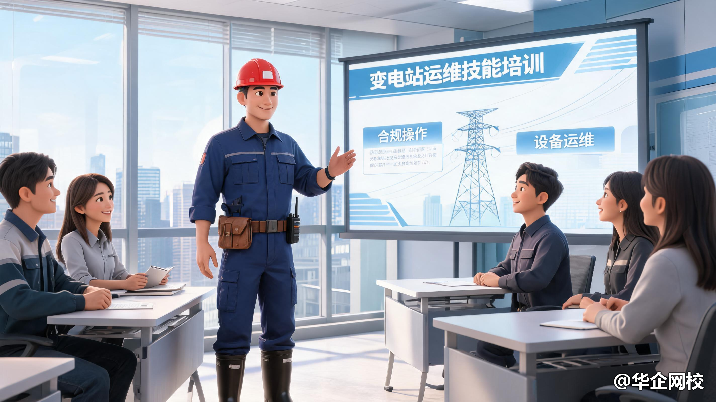 产品展示动画：电网企业培训深度解析（成都企业实战）