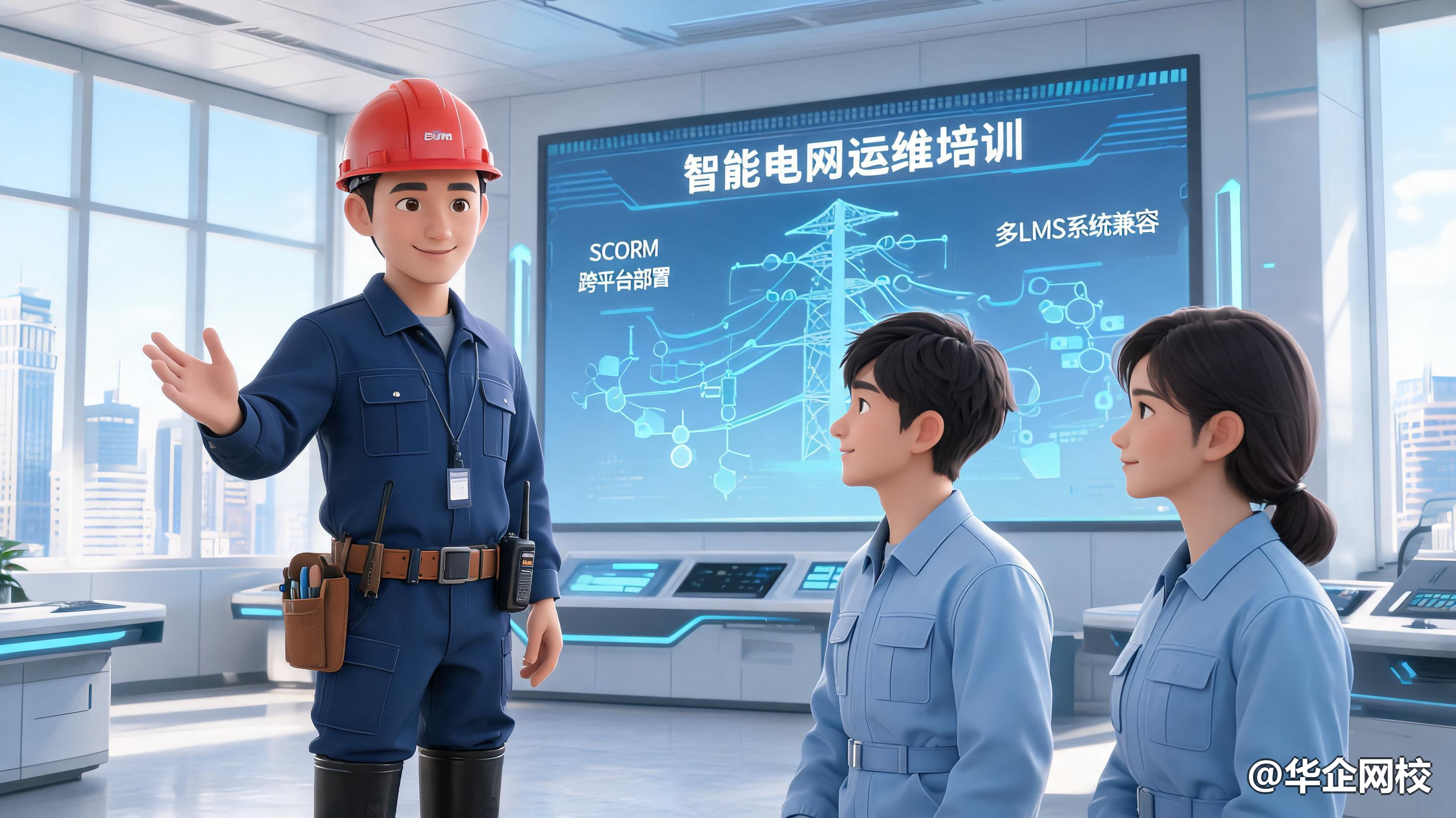 工程动画如何赋能电网行业培训（南京企业实战）