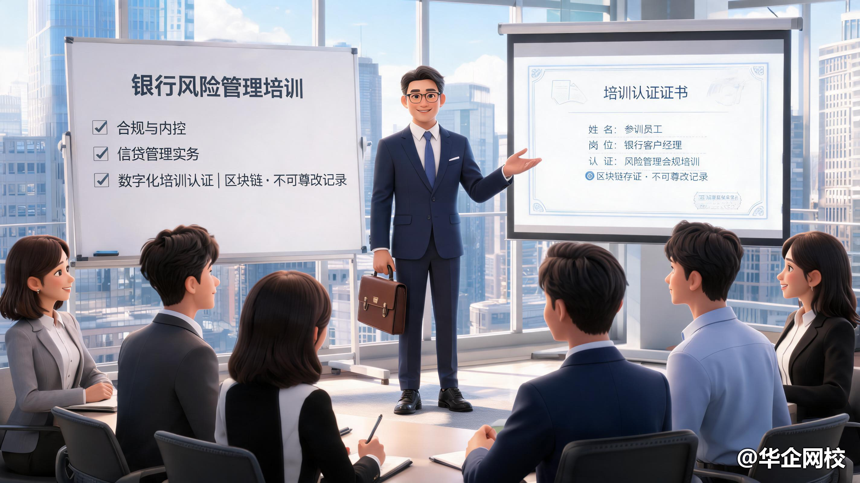 3D动画：银行企业培训深度解析（上海企业实战）