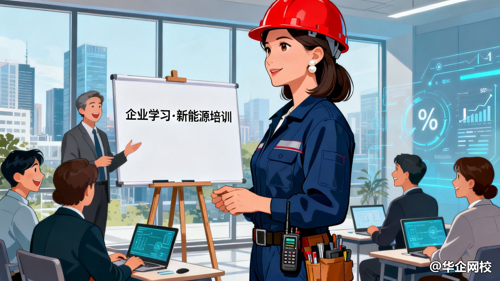企业学习重塑新能源培训模式