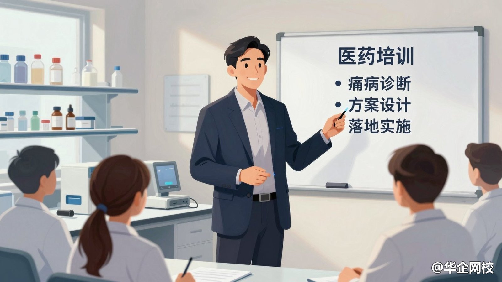 面对面培训落地医药的破局之道