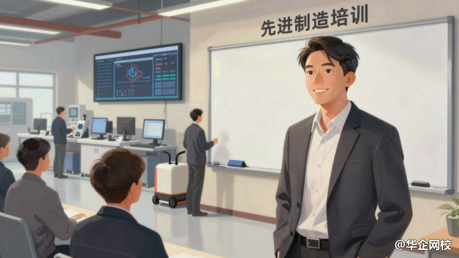 企业培训驱动先进制造升级